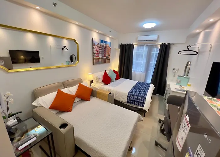 The Grand Staycation At Moa - Unit 7102 Hotel-like アパート マニラ市
